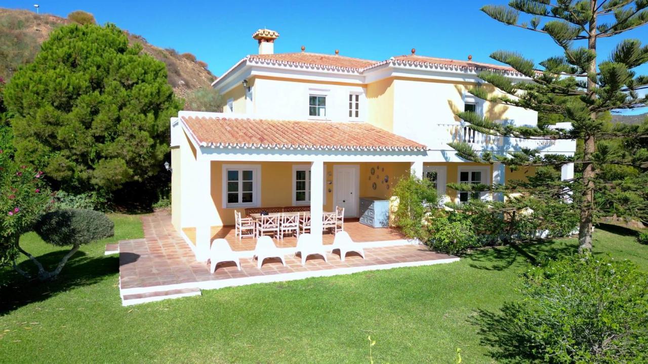 Gran villa con vistas al mar y piscina privada Málaga Exterior foto