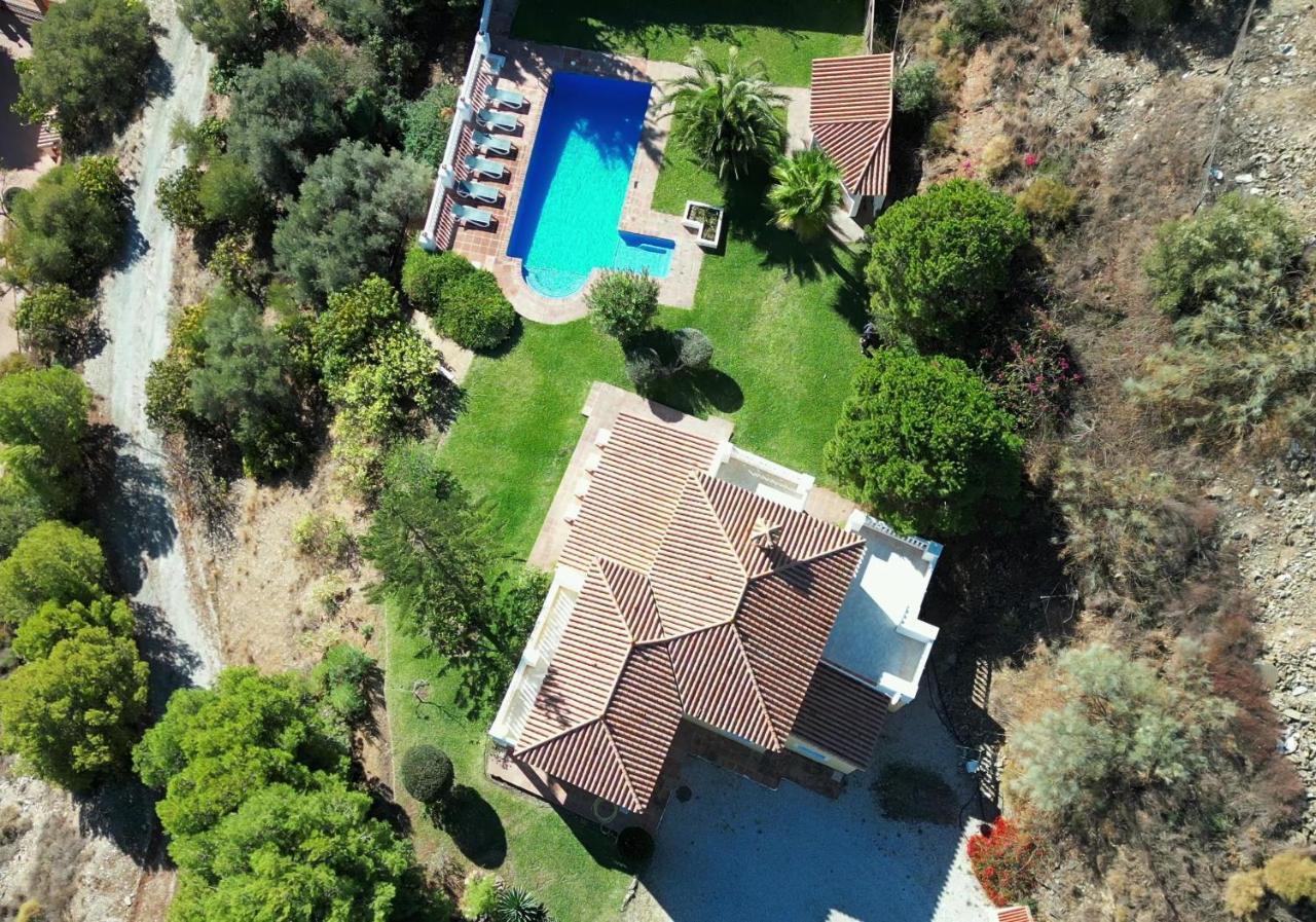 Gran villa con vistas al mar y piscina privada Málaga Exterior foto